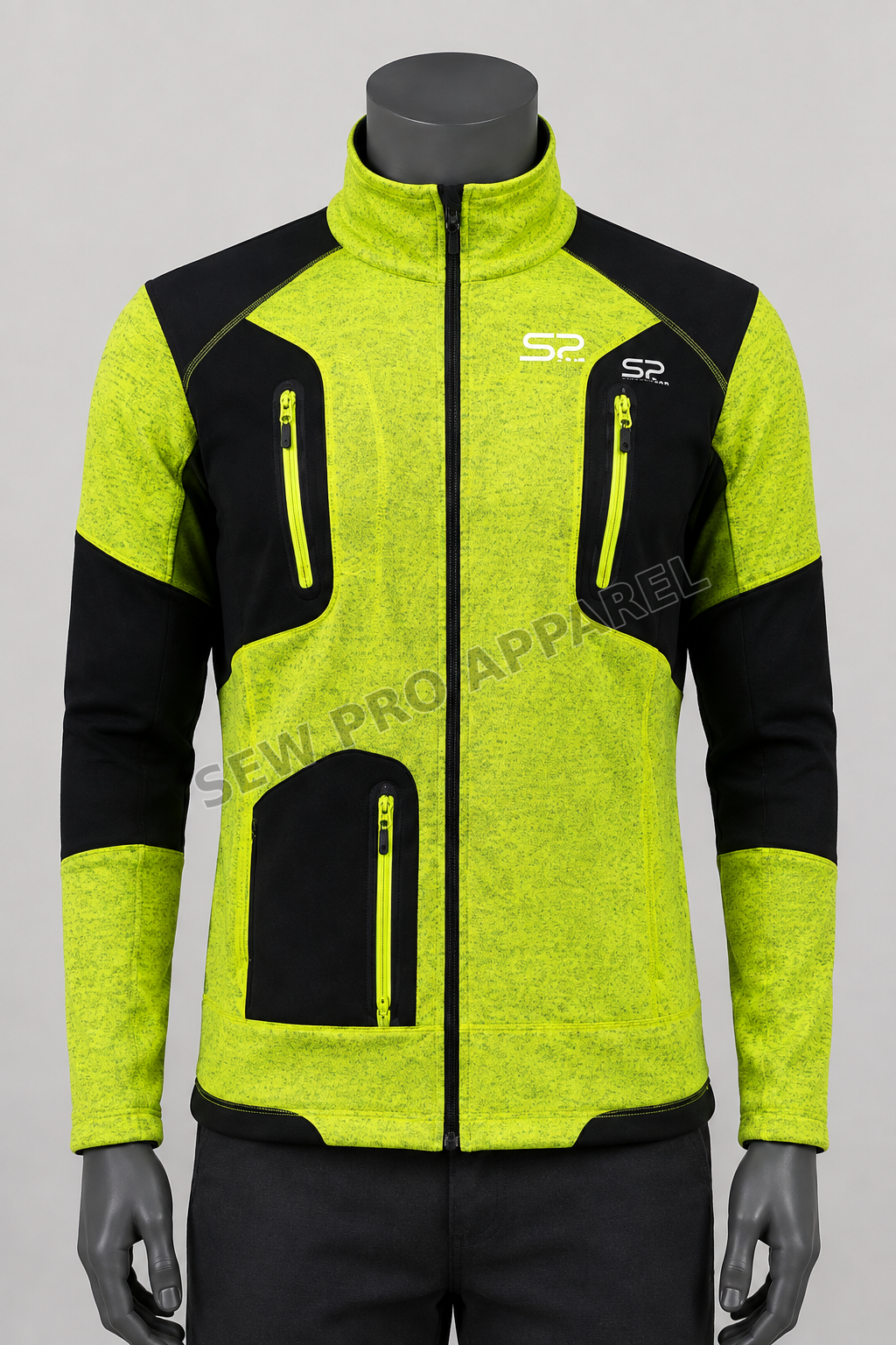 Sew Pro technical performance work jacket, front view